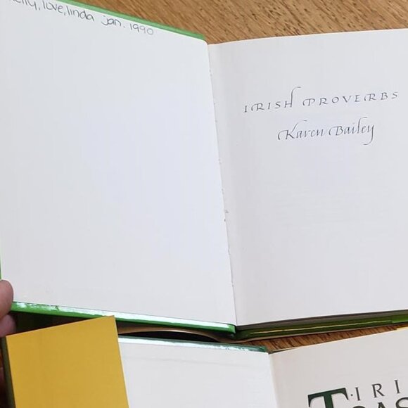 Sweet Vintage Collection of Little Irish Books: Toasts, Proverbs, Wit and More - Picture 12 of 15